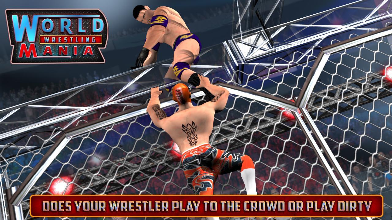 WORLD WRESTLING MANIA: DREAM LEAGUE WRESTLING GAME Game Screenshot