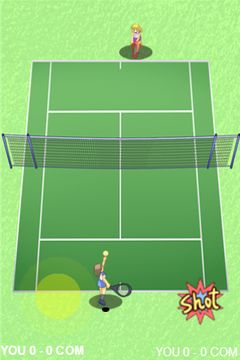 テニス 게임 스크린샷