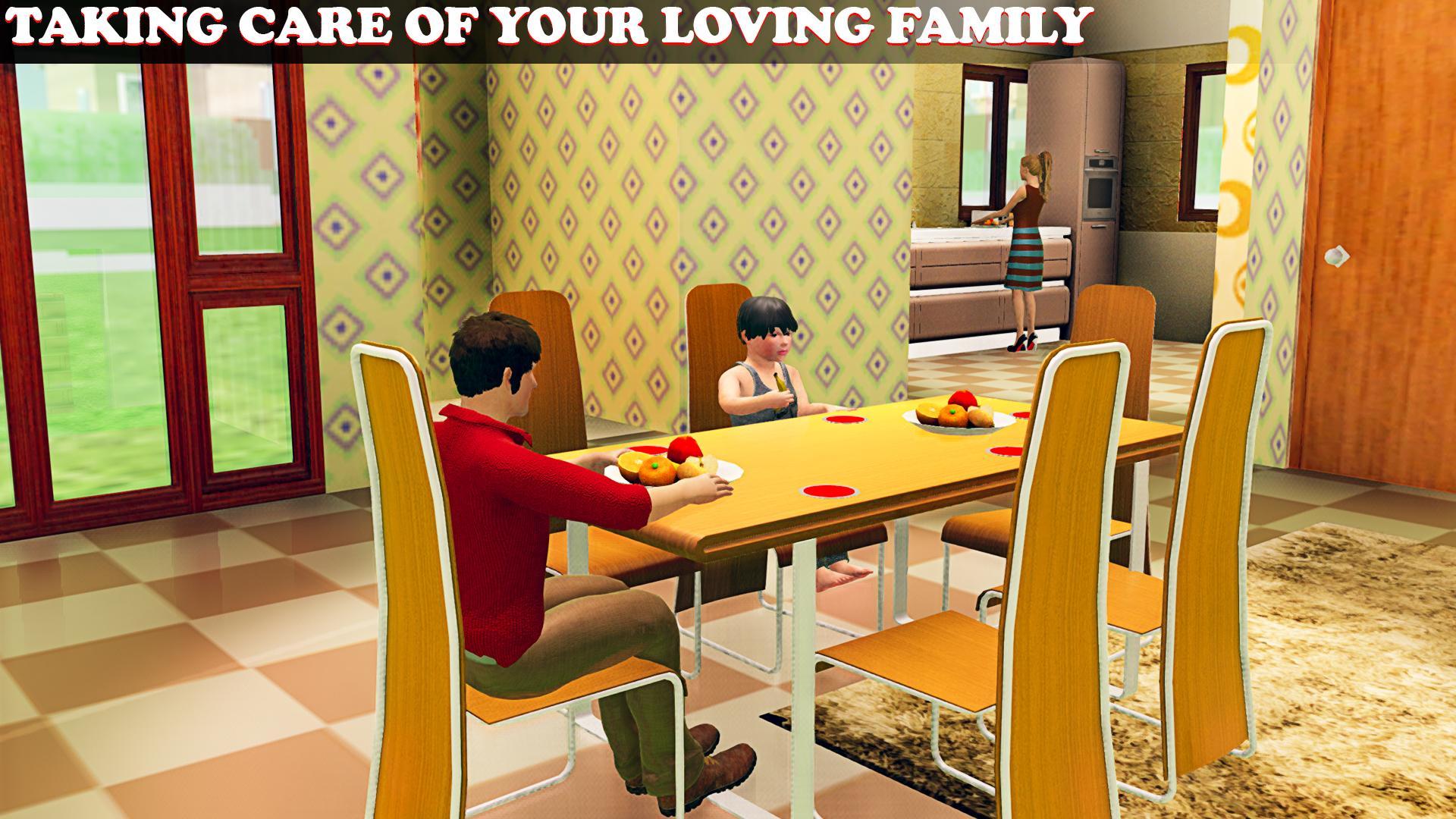 Screenshot 1 of အသစ် Virtual Mom ပျော်ရွှင်သောမိသားစု 2020-မိခင် Simulator 2.2