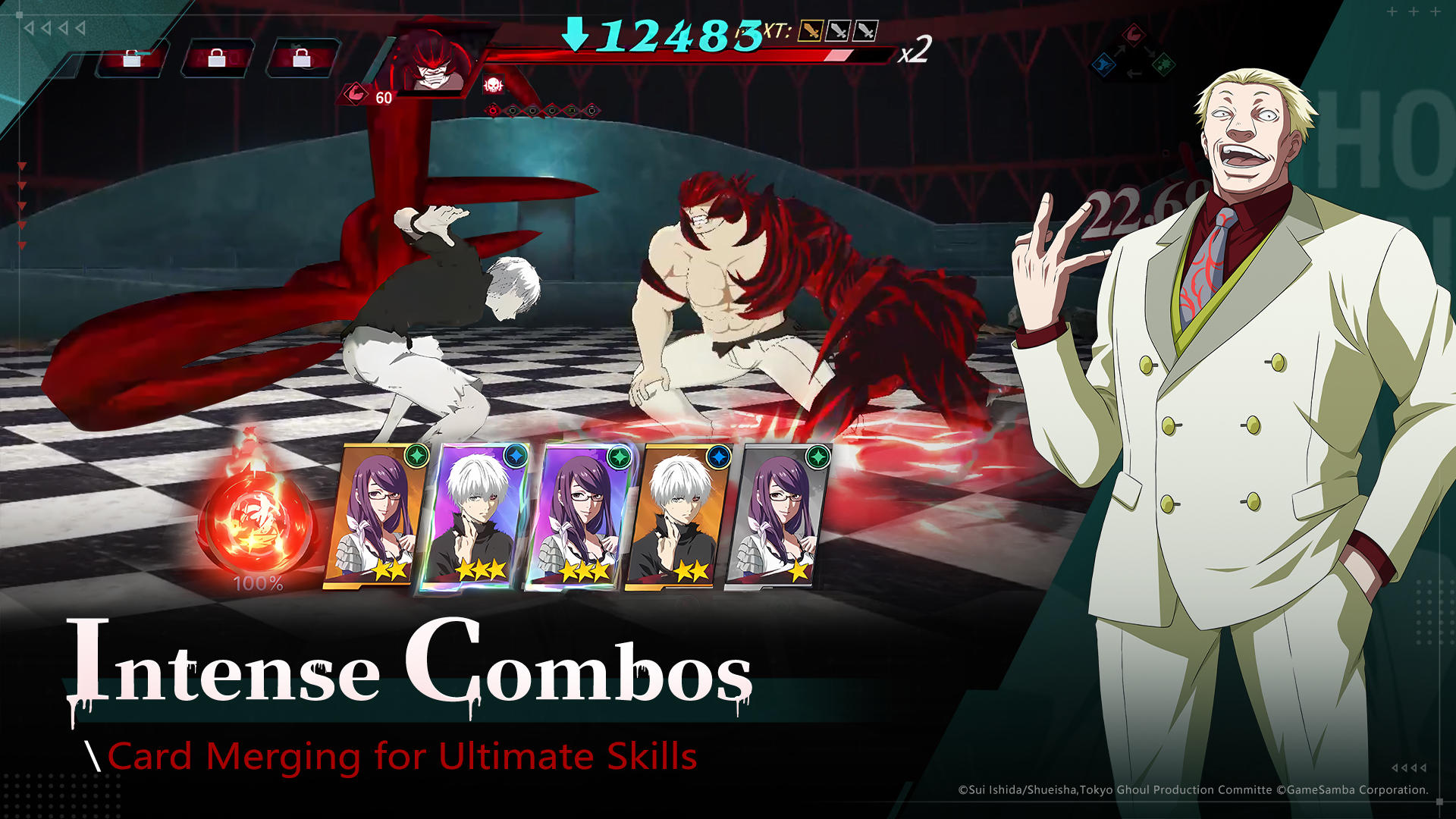 Tokyo ghoul : break the chains Game Screenshot