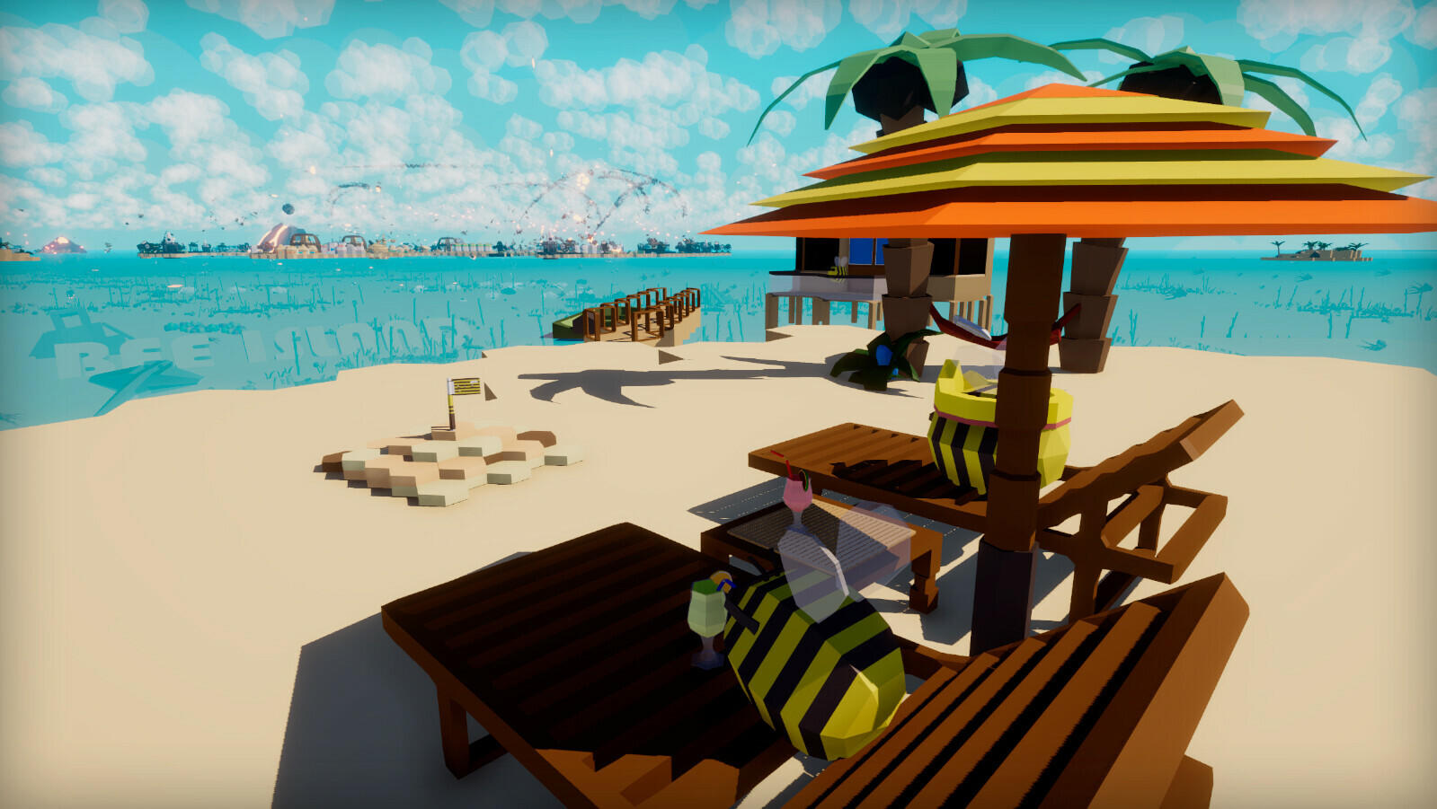 Bee Island screenshot game
