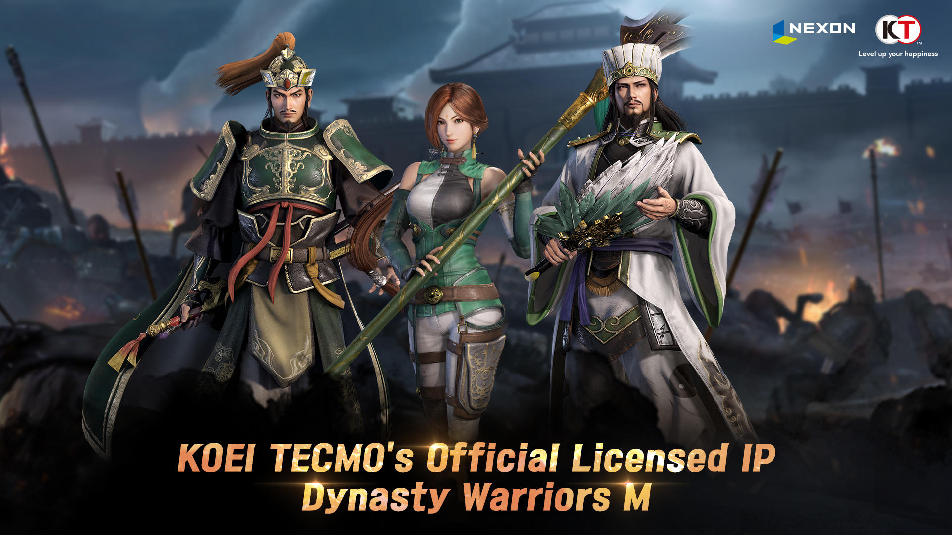 Dynasty Warriors M ภาพหน้าจอเกม