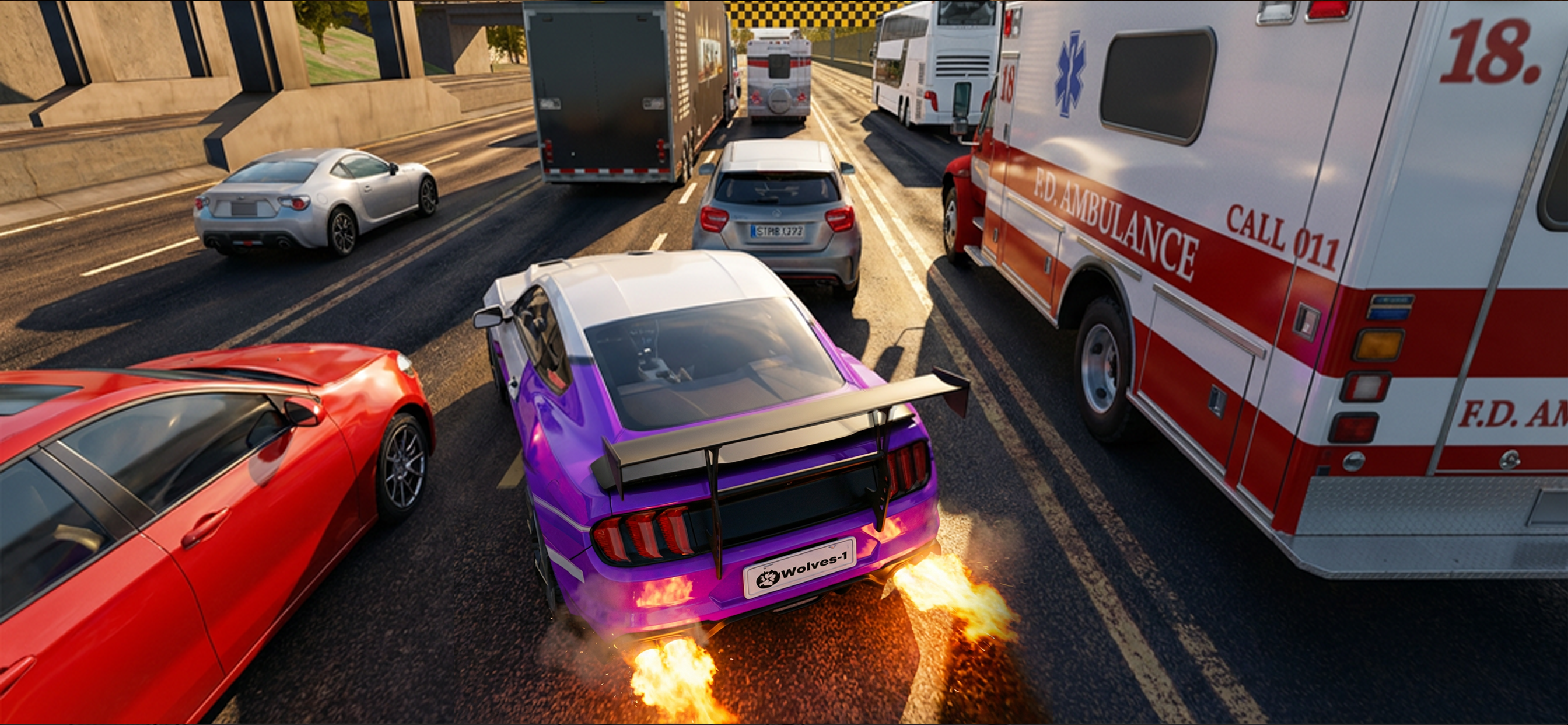 Racing Go: Speed Thrills Game Screenshot