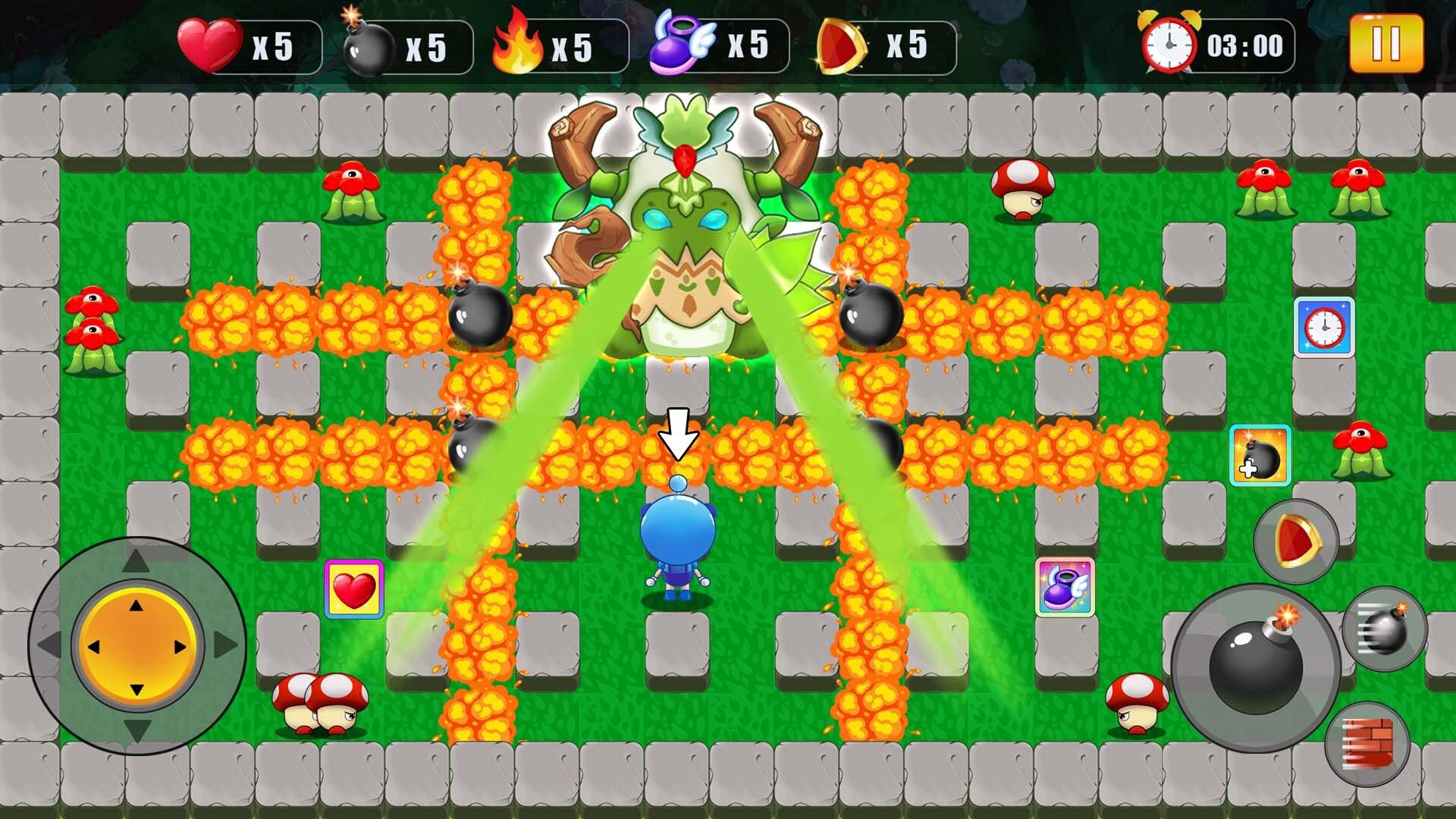 Bomber Battle : Bomb Man Arena Game Screenshot