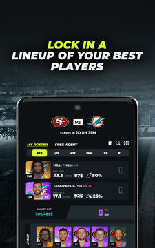 NFL Primetime Fantasy ゲームのスクリーンショット