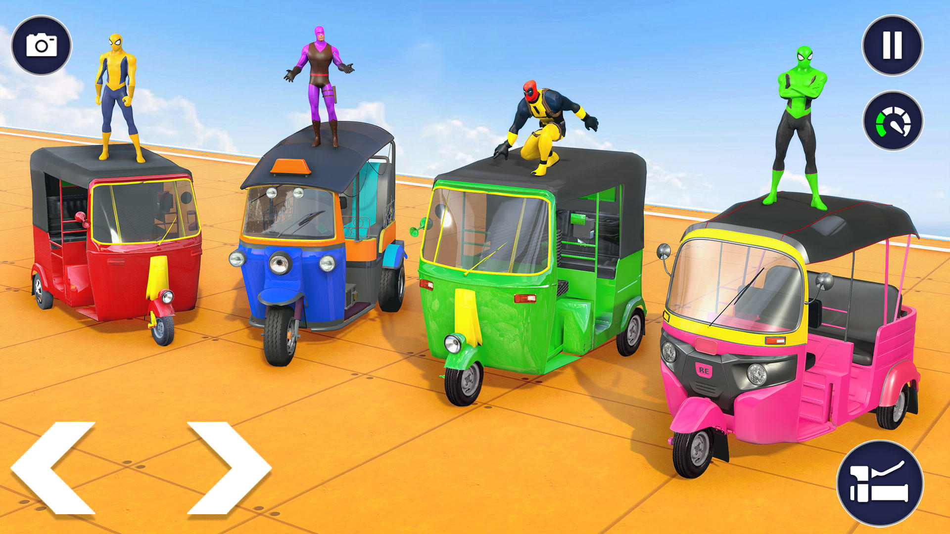 Tuk Tuk Auto Rickshaw Games 3D Game Screenshot