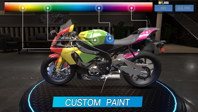 Speed Moto Dash:Real Simulatorのキャプチャ