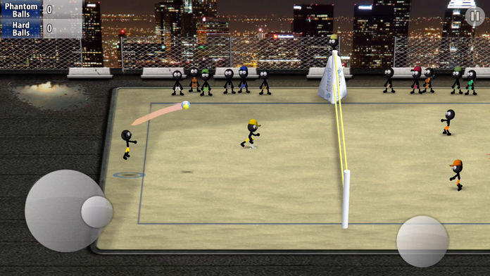 Stickman Volleyball Game Screenshot