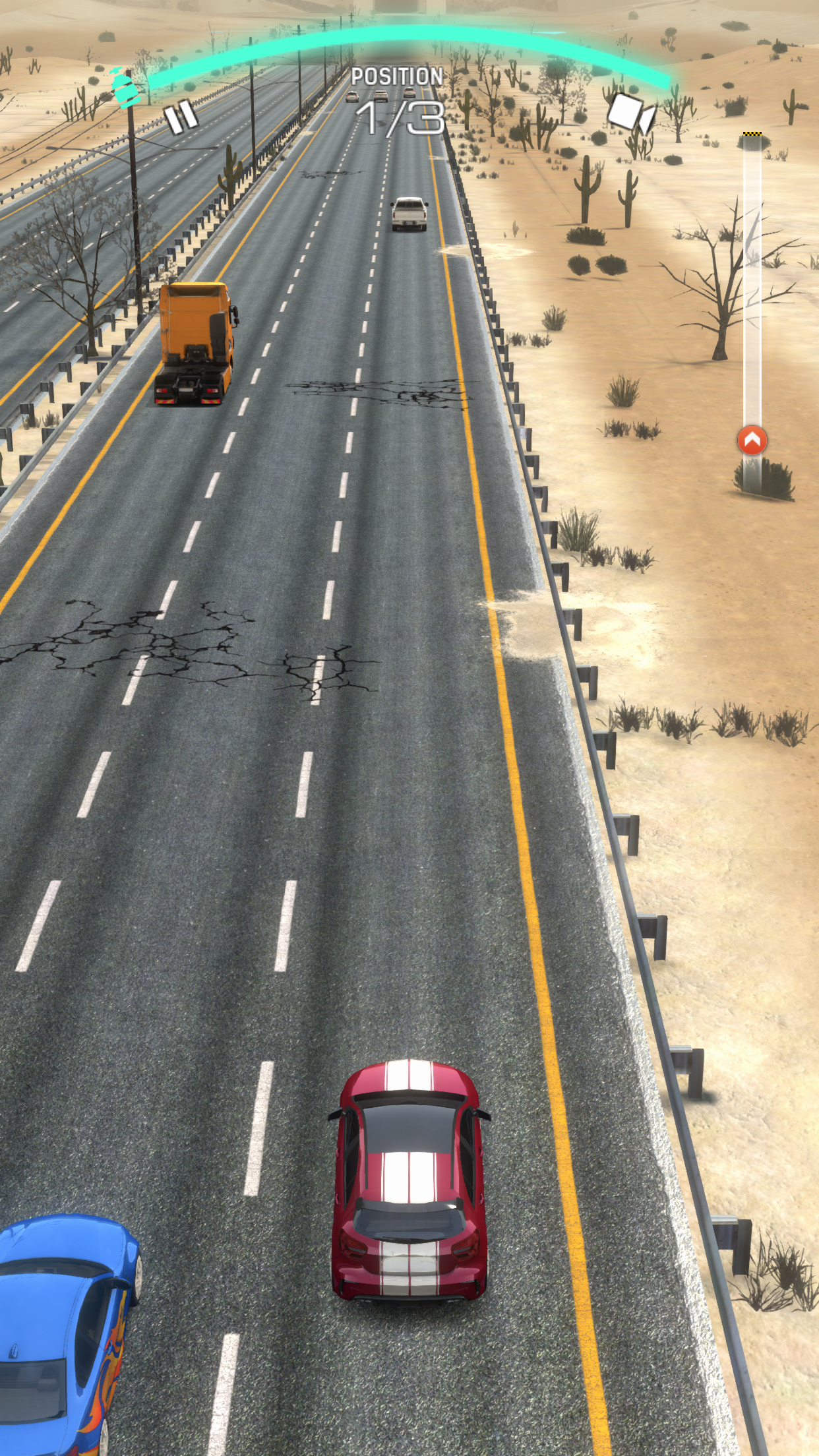 Screenshot of Hill Racer 3D
