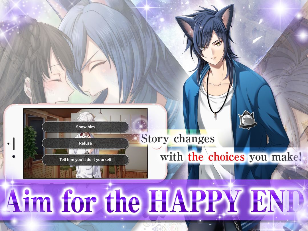 Monster's first love | Otome Dating Sim games screenshot game