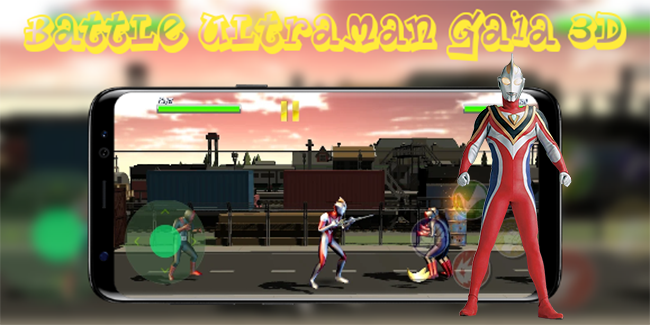 Battle of Ultraman Gaia 3D 게임 스크린샷