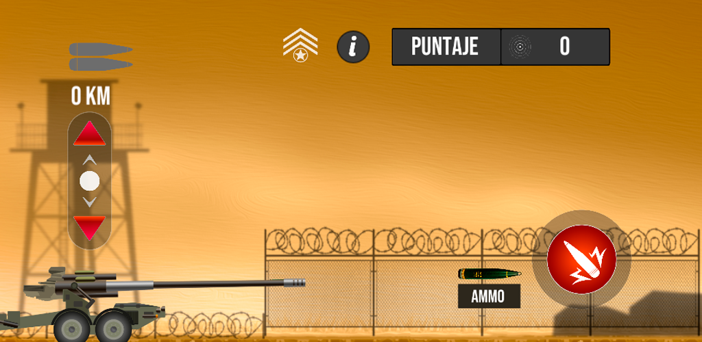 Screenshot of Missile Mission Game