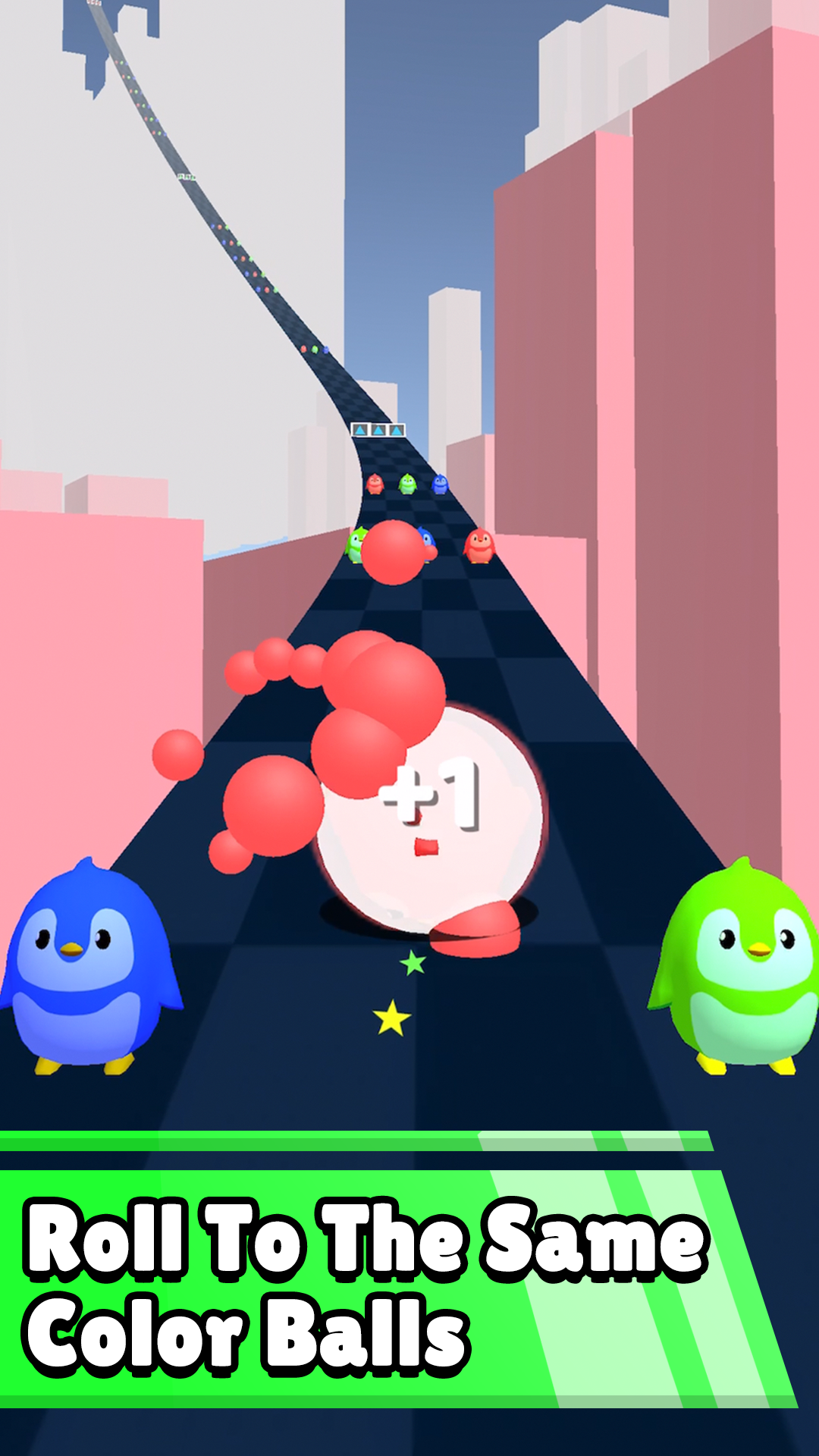 Color Road Game Screenshot