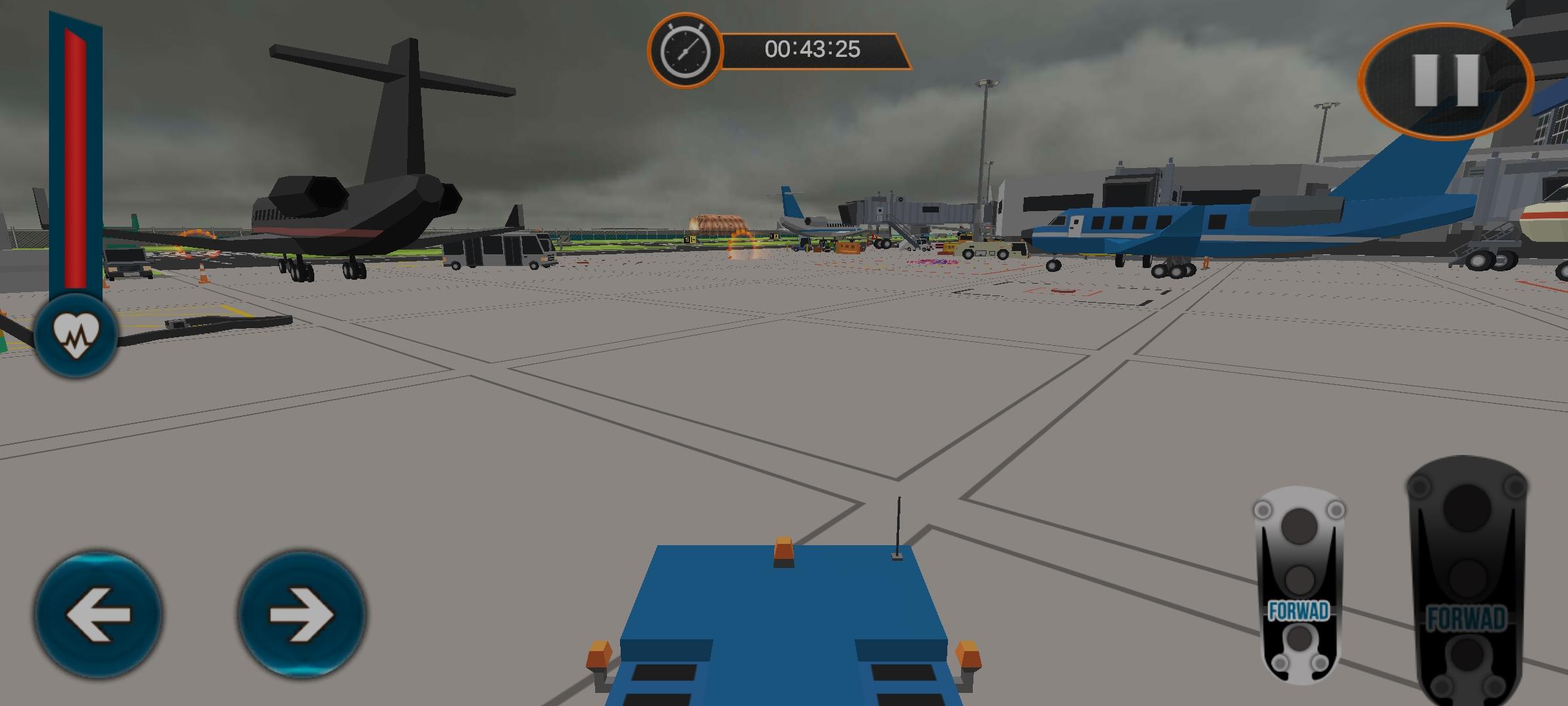 Plane cart simulator 3D Game Screenshot