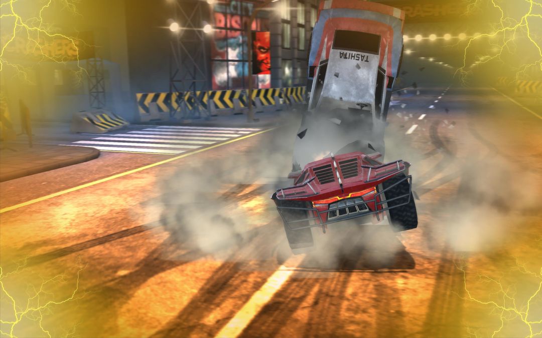 Screenshot of Carmageddon:Crashers Cars Destruction Drag Racing