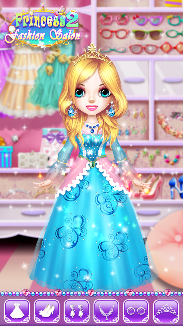 Princess Makeup Salon 2 Game Screenshot
