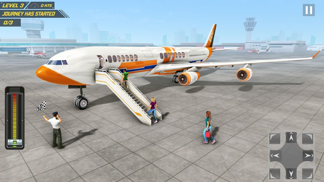 城市飞机飞行员飞行游戏：飞机游戏遊戲截圖