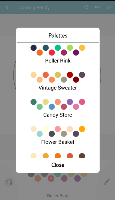 Coloring Bendy book's ゲームのスクリーンショット