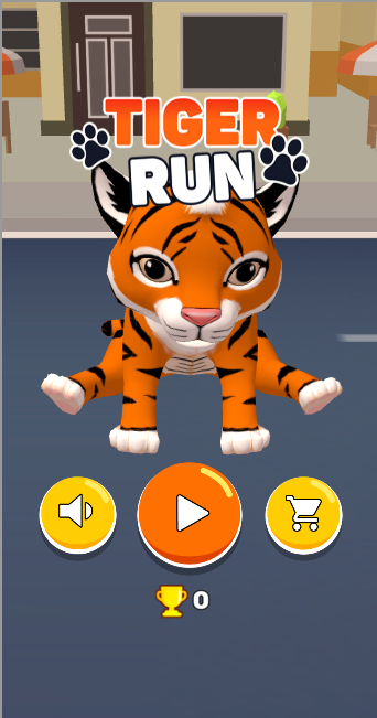 Скриншот игры tigr run 2024