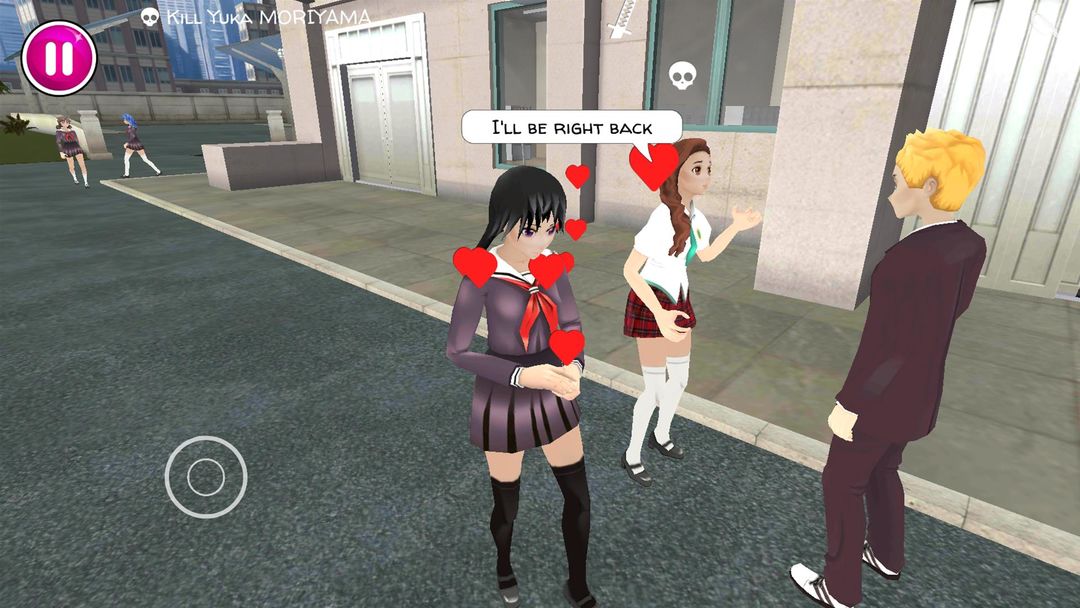 Screenshot of Yandere School