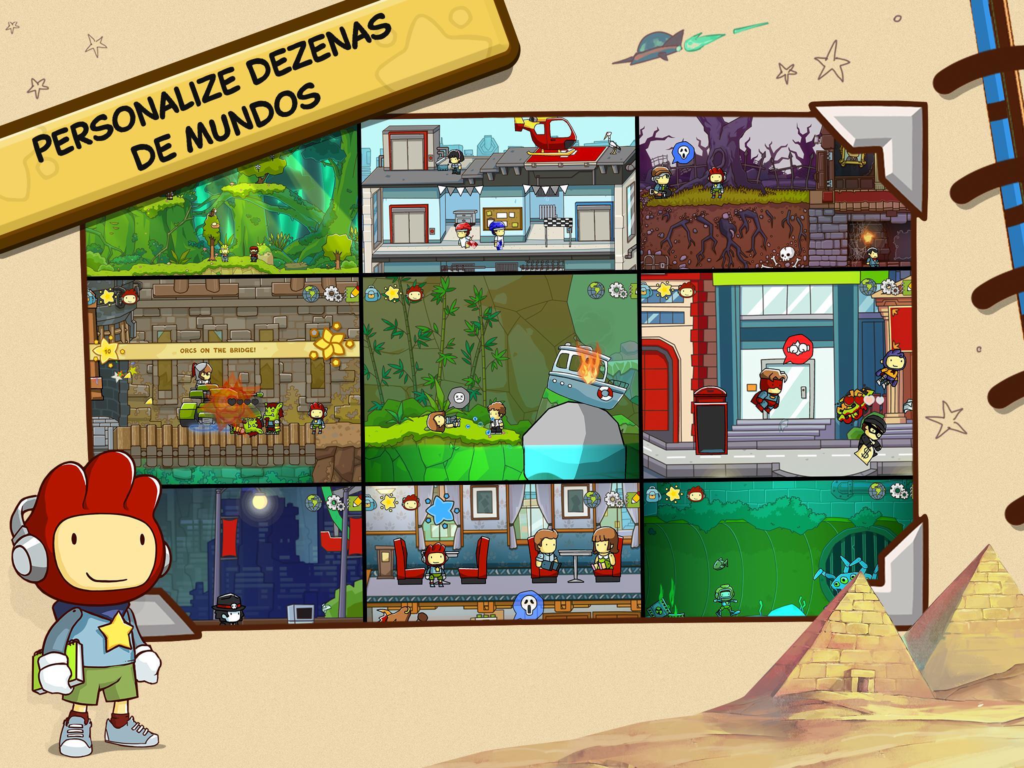 Captura de Tela do Jogo Scribblenauts Unlimited