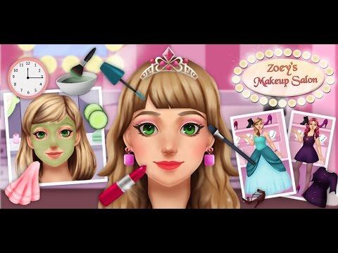Screenshot of the video of Zoey's Makeup Salon & Spa
