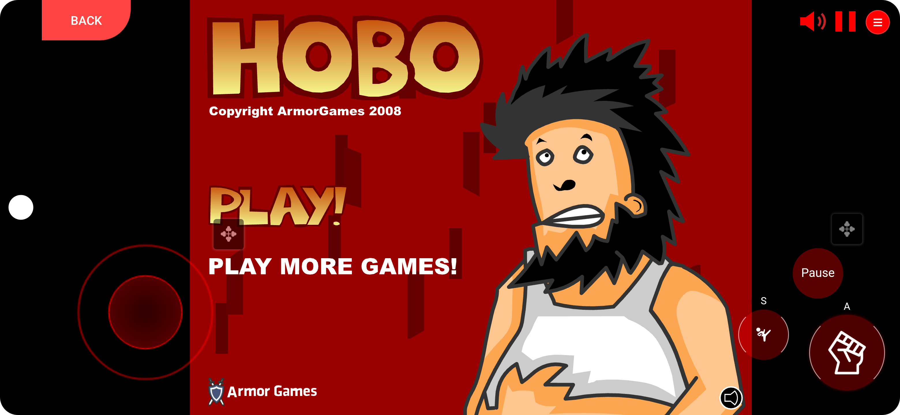 Cuplikan Layar Game Hobo