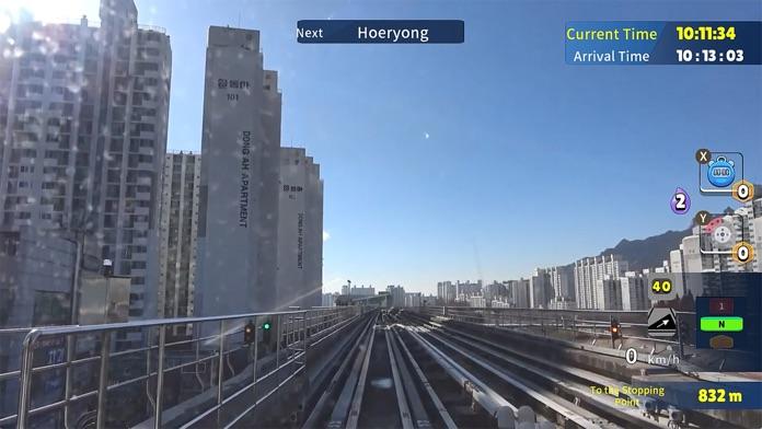 Screenshot of Korean Rail Driving Tour