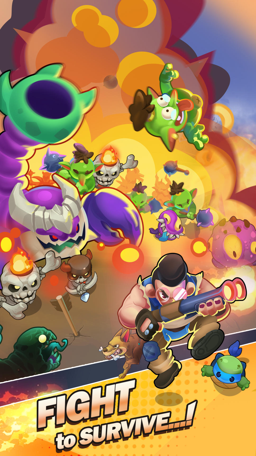 iSurvivor: Epic Shoot ‘Em Up Game Screenshot