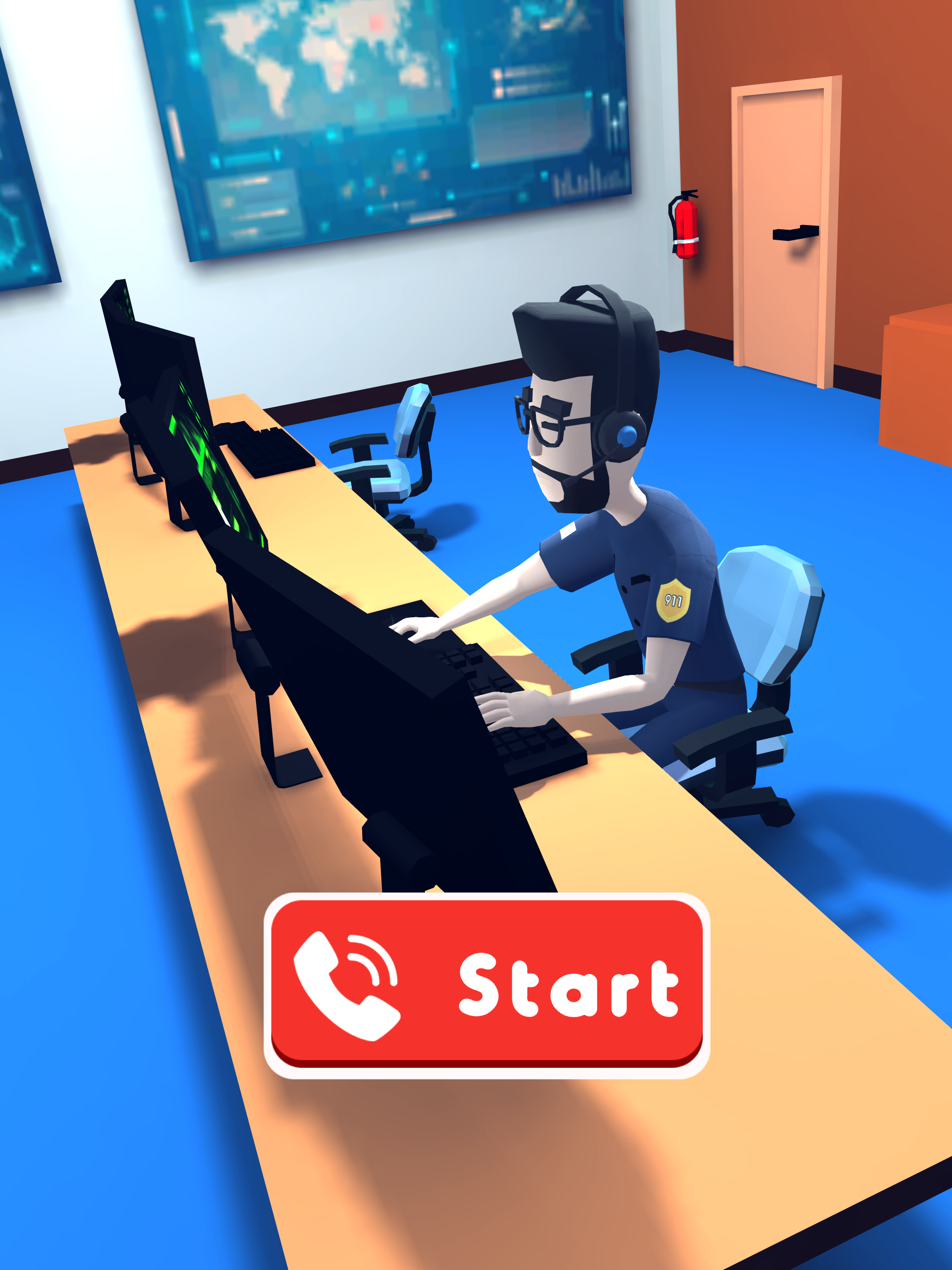 911 Emergency Dispatcher Game Screenshot