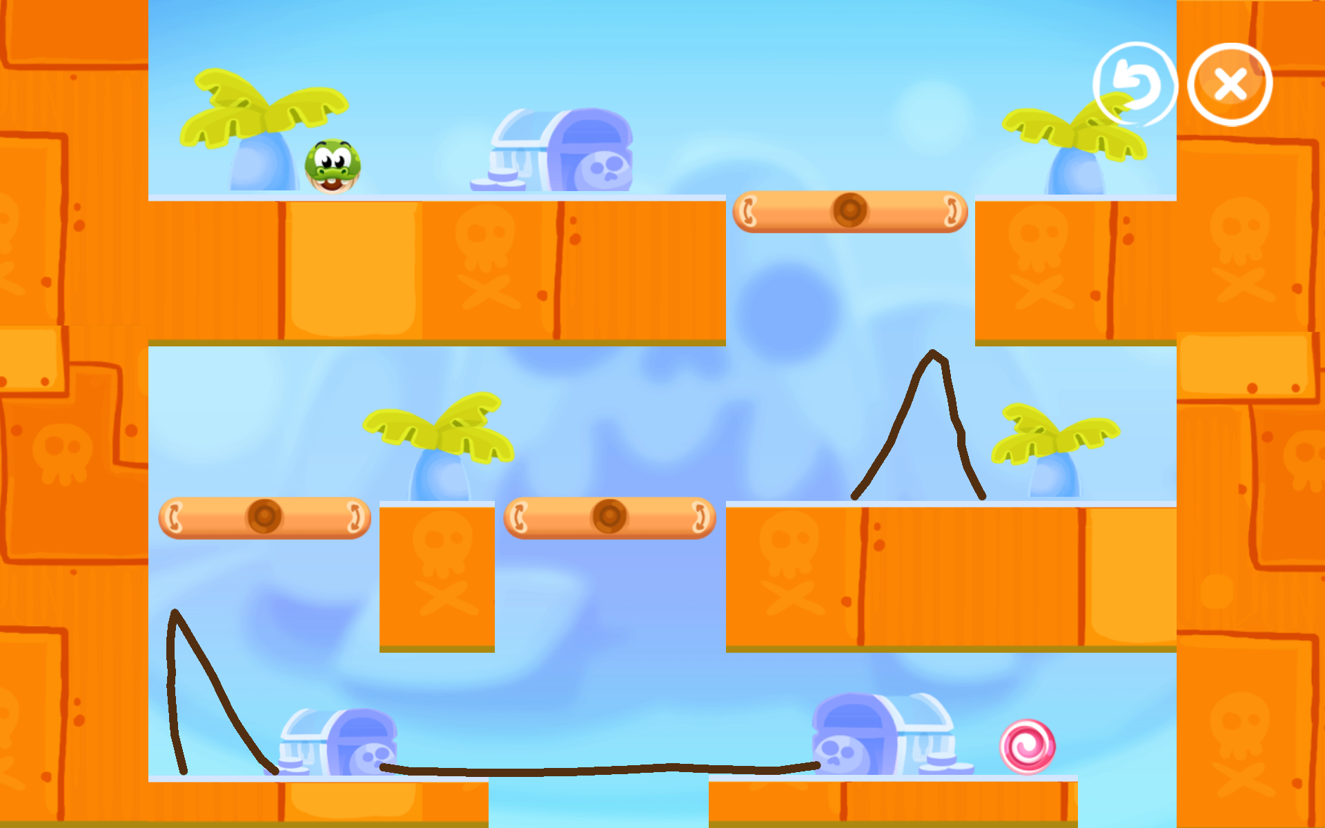Candy Croc Game Screenshot