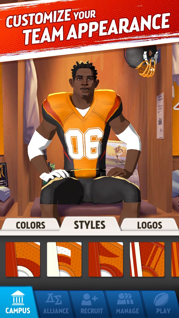 Rival Stars College Football screenshot game