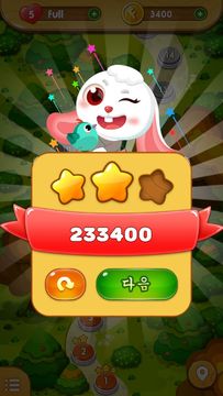 Fruit Go – Bunny Adventure 게임 스크린샷