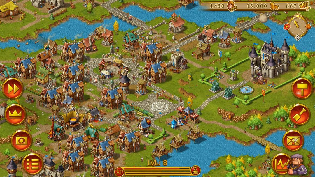 Townsmen screenshot game