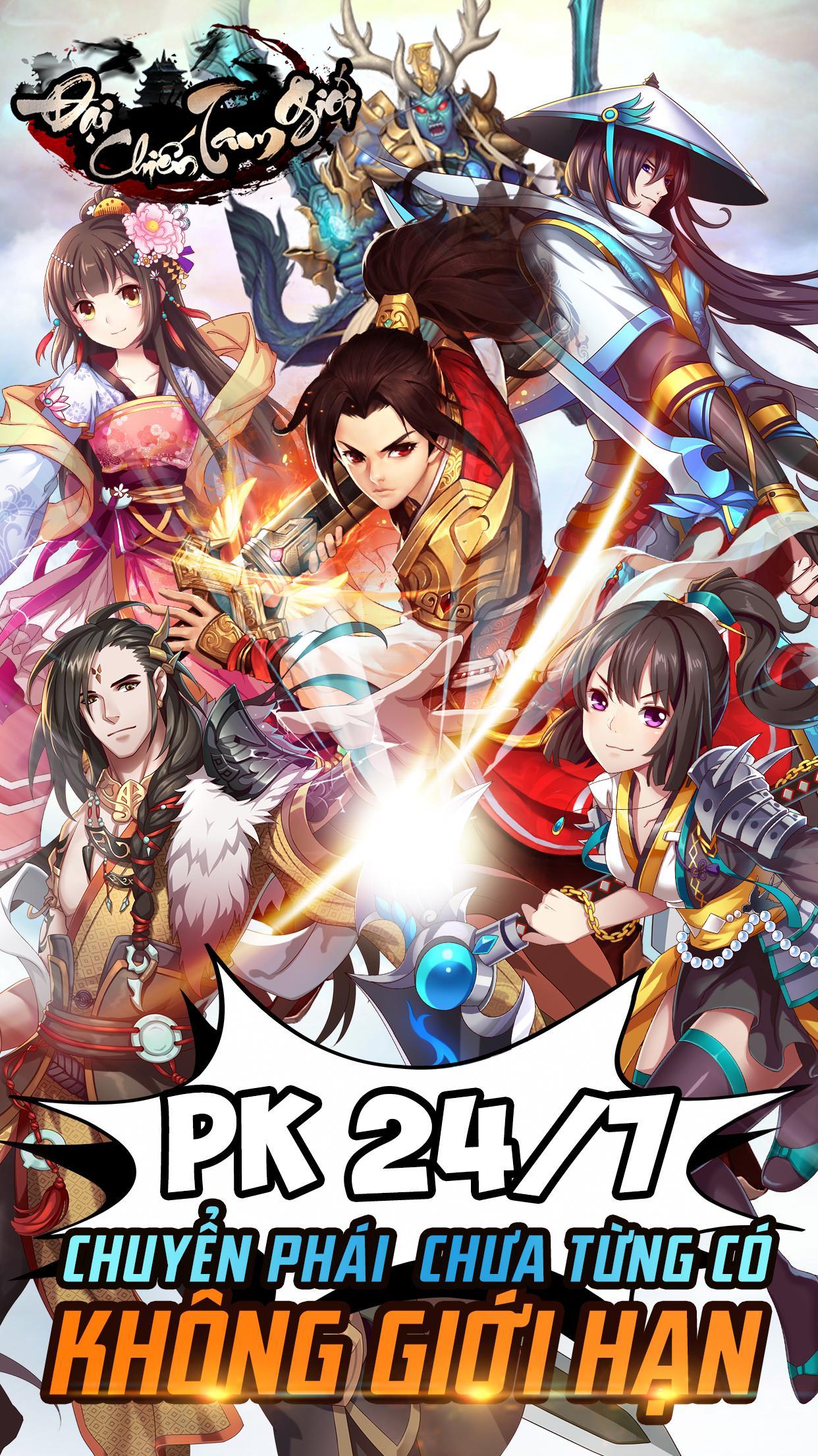 Đại Chiến Tam Giới - MMORPG Tiên Hiệp 2017 遊戲截圖