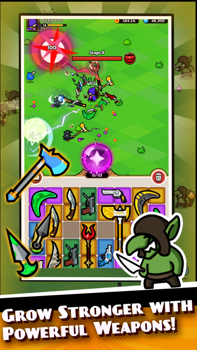 Idle Backpacker Game Screenshot