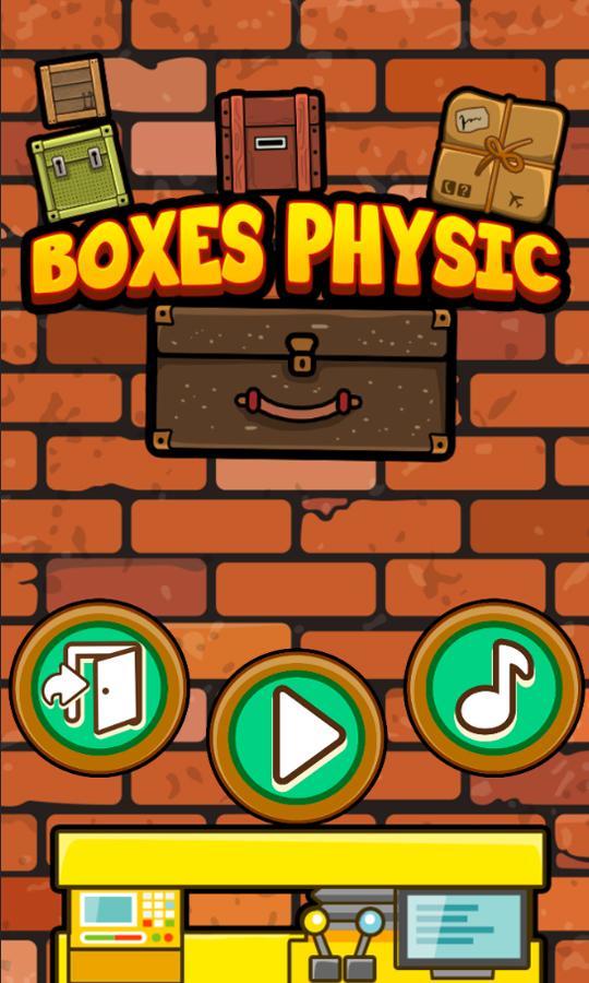 Dropping Box Physic Game Screenshot