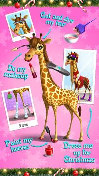 Christmas Animal Hair Salon ゲームのスクリーンショット