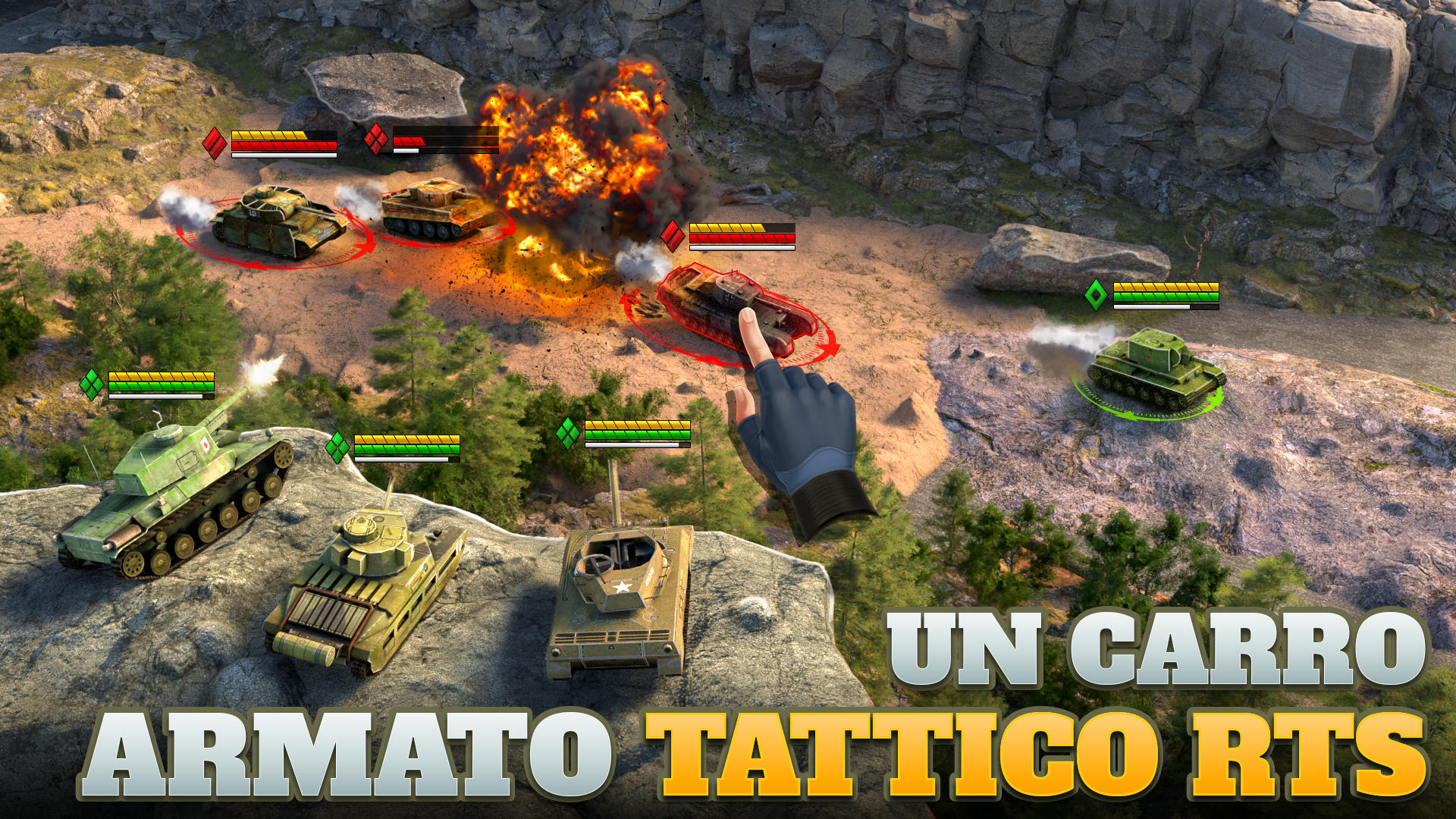Screenshot 1 of Tanks Charge: Gioco Guerra PvP 2.00.034