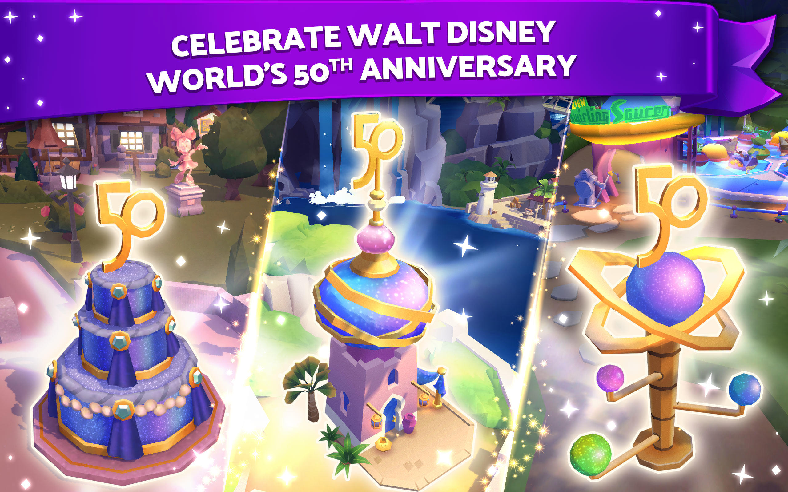 Cuplikan Layar Game Disney Wonderful Worlds
