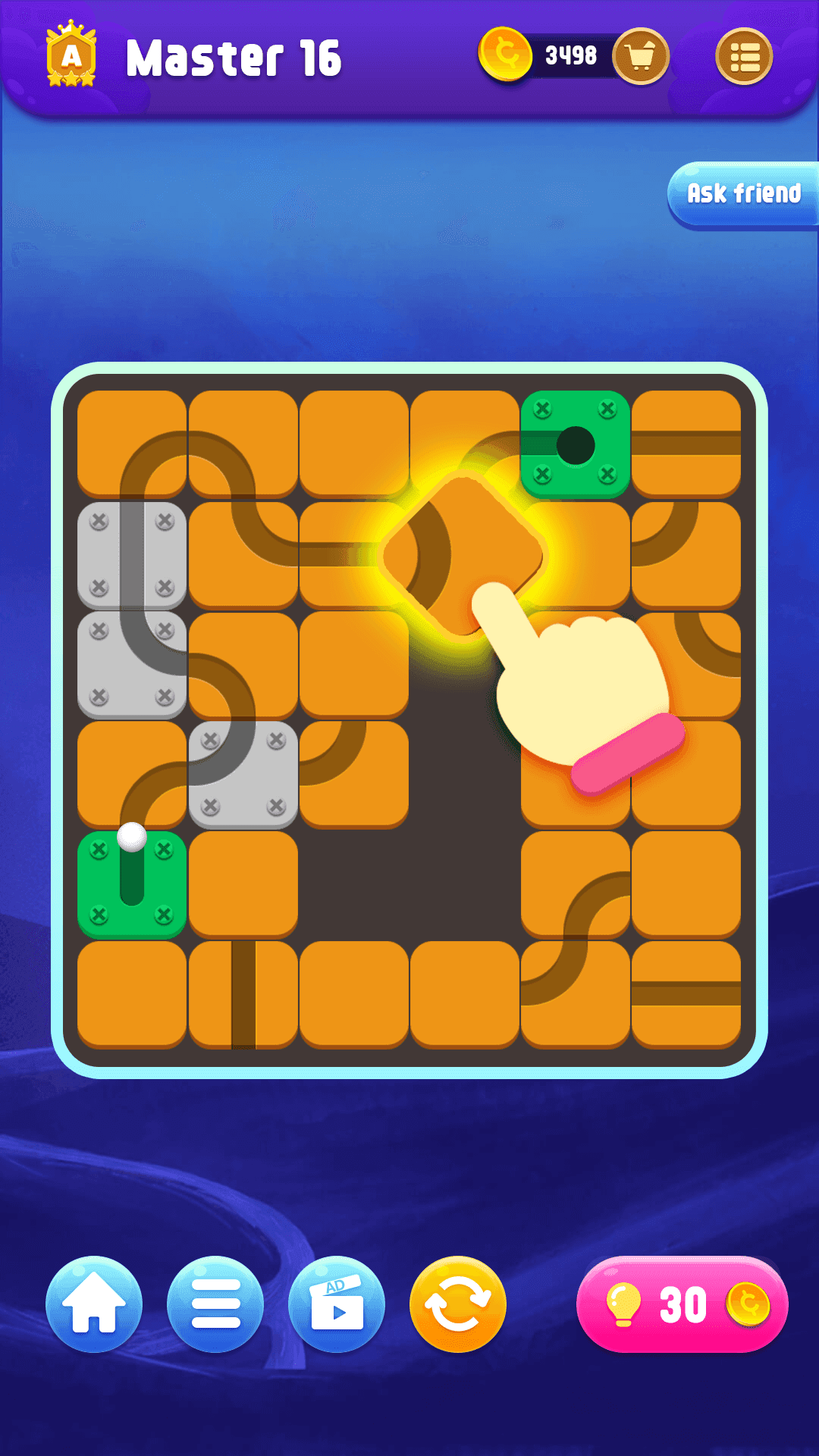 Puzzle Realm 게임 스크린샷