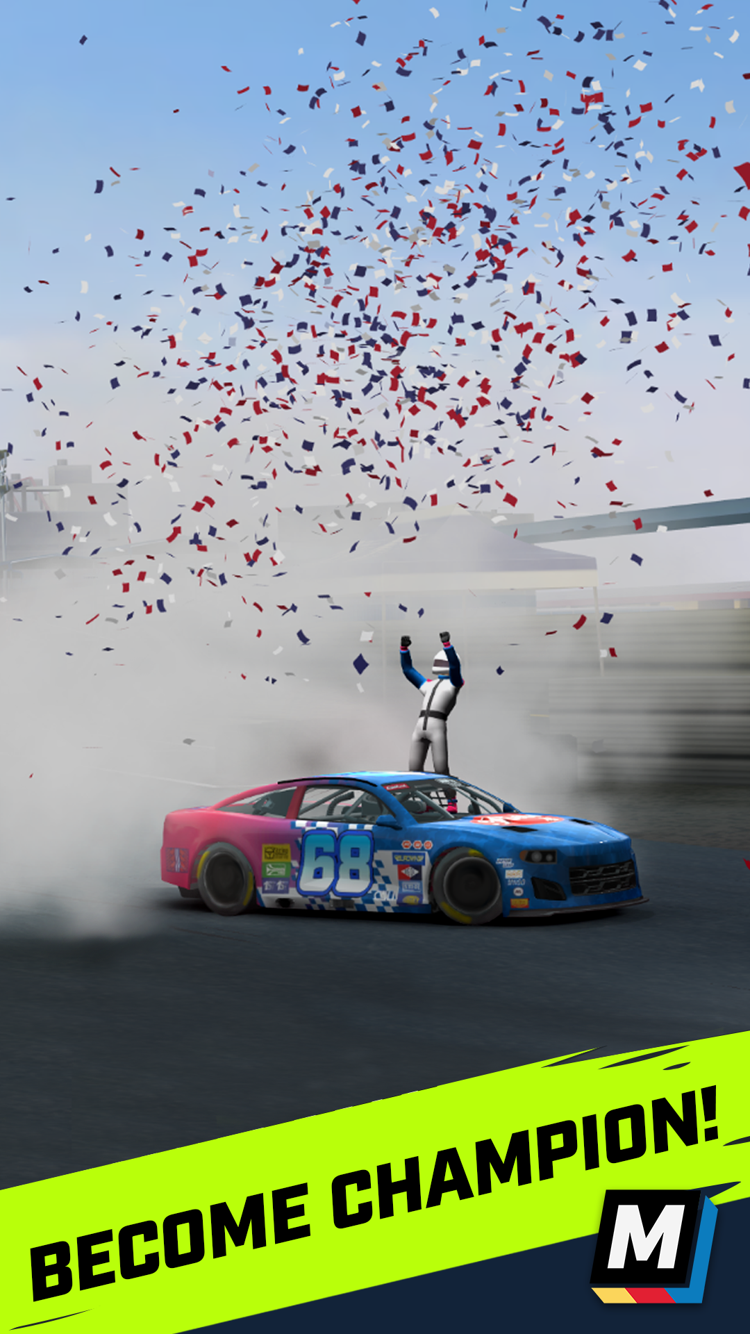 NASCAR Manager Game Screenshot