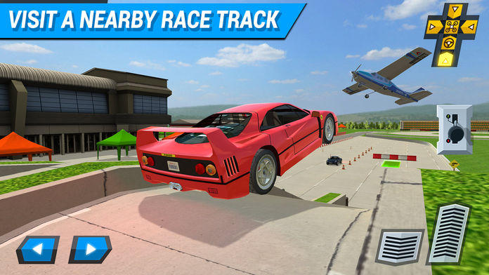 Multi Level 5 Airport Driver Game Screenshot