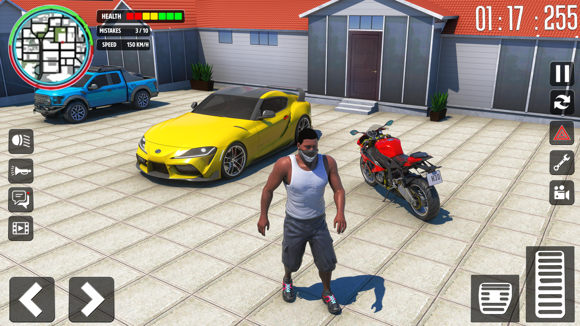 Dirt Bike Motocross-Bike Stunt Game Screenshot