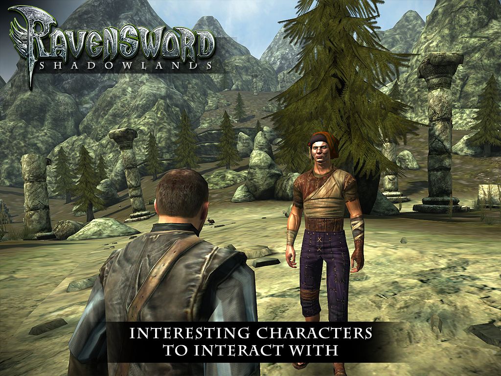Ravensword: Shadowlands 3d RPG ภาพหน้าจอเกม