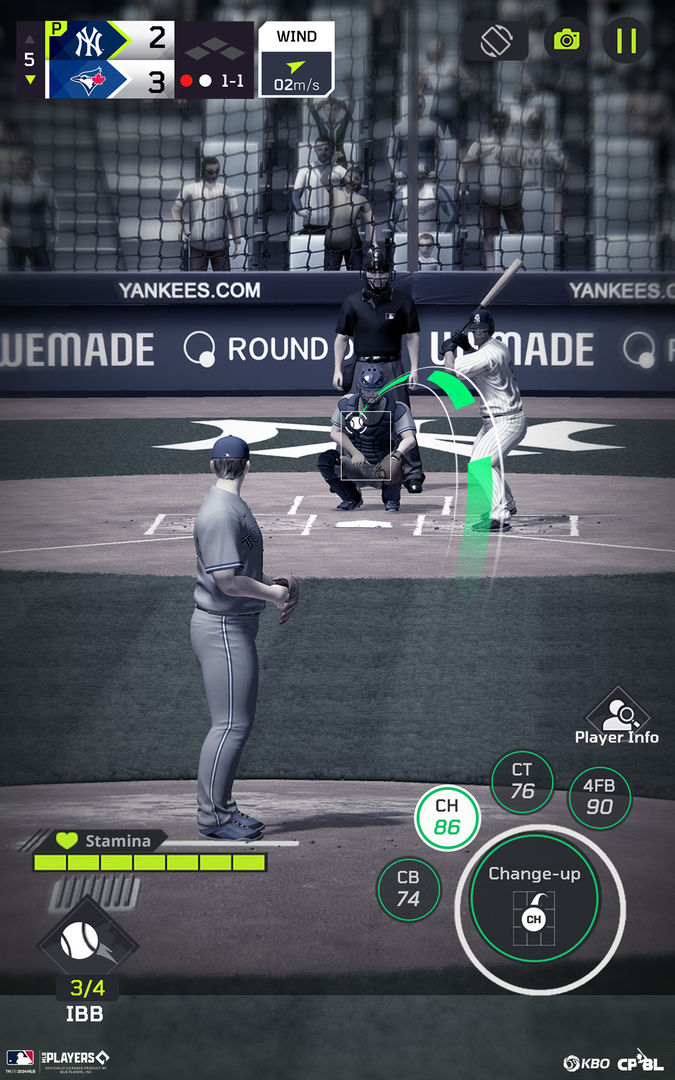 Fantastic Baseball screenshot game