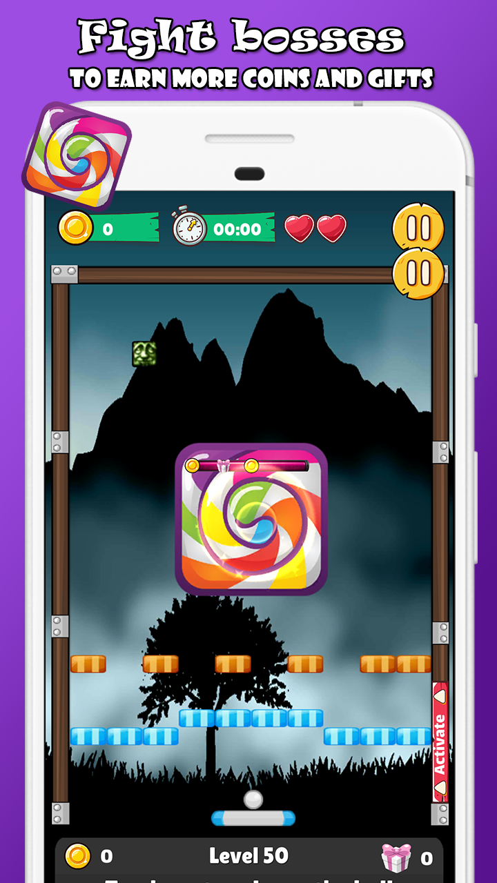Ảnh chụp màn hình Brick Breaker 2: Breakout