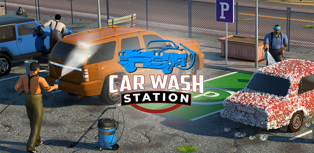 Banner of पावर वाशिंग - कार वॉश गेम्स 1.9