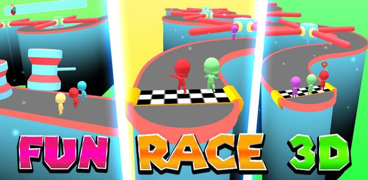 Banner of Funny Race : Fun Human 3D Run 1