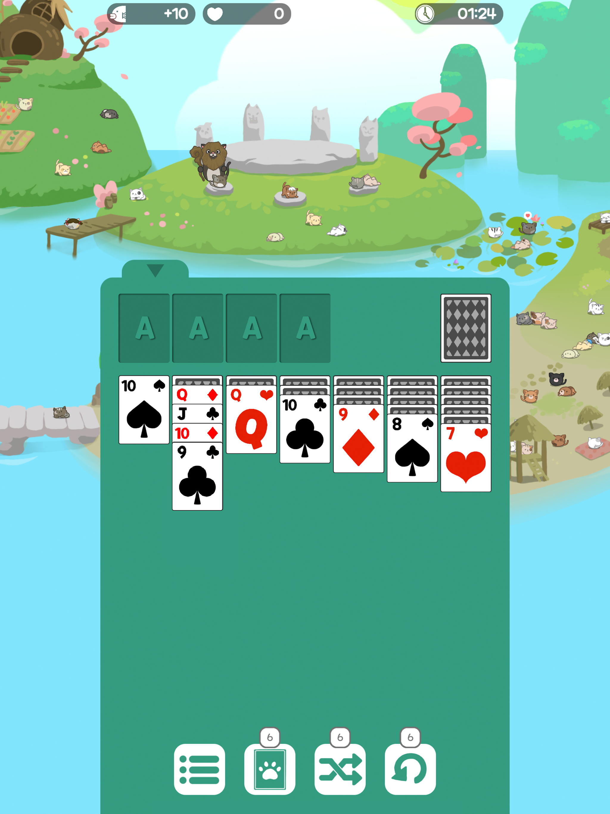 Solitaire Cat Paradise android iOS apk download for free-TapTap